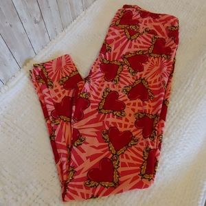 LulaRoe Valentine's Leggings
